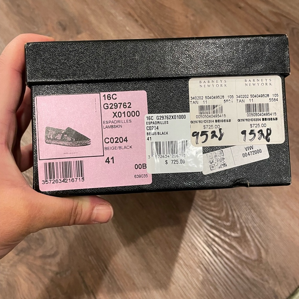 Authentic CHANEL leather espadrilles - Picture 6 of 7